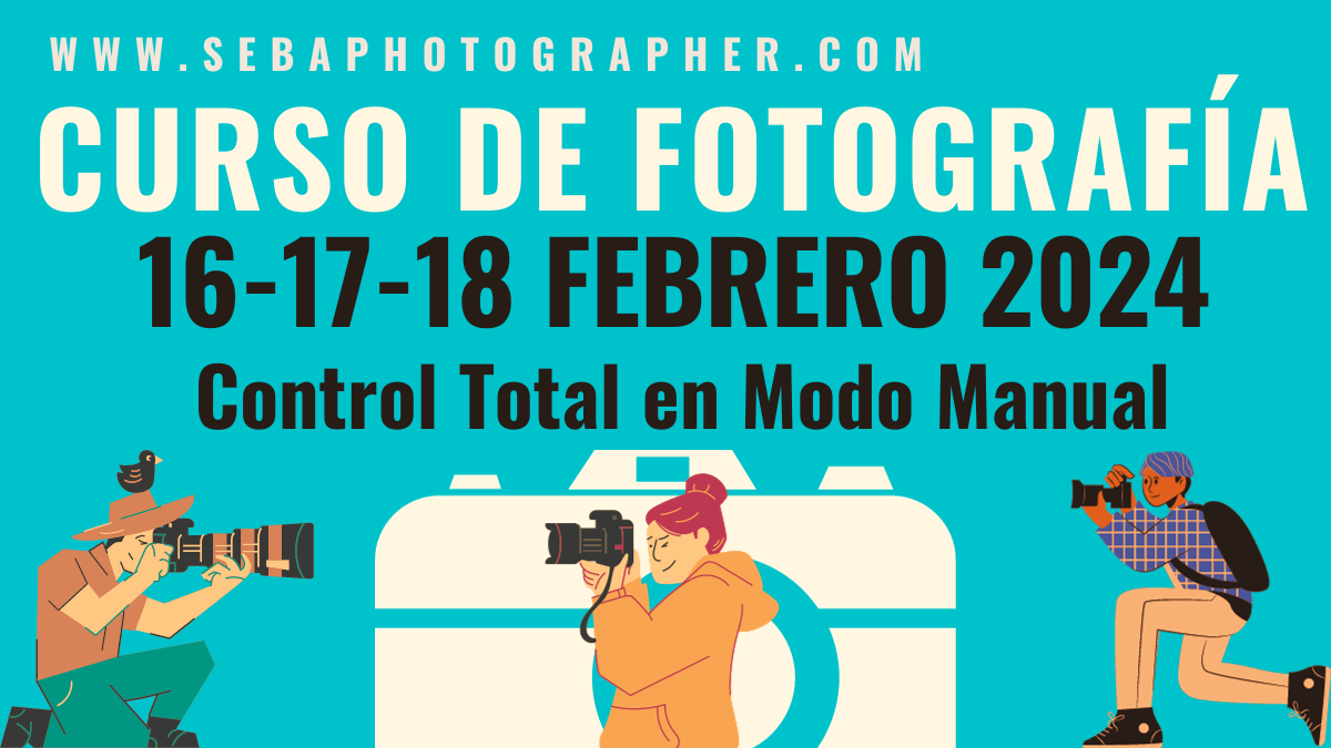 CURSO DE FOTOGRAFÍA Sevilla Febrero 2024 CON SEBAPHOTOGRAPHER