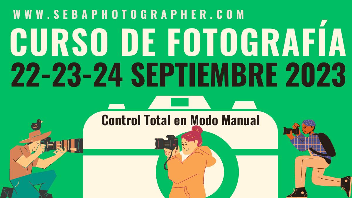 CURSO DE FOTOGRAFÍA Sevilla Septiembre 2023 CON SEBAPHOTOGRAPHER