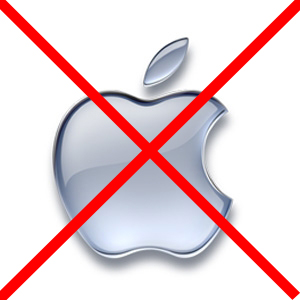 "apple logo"