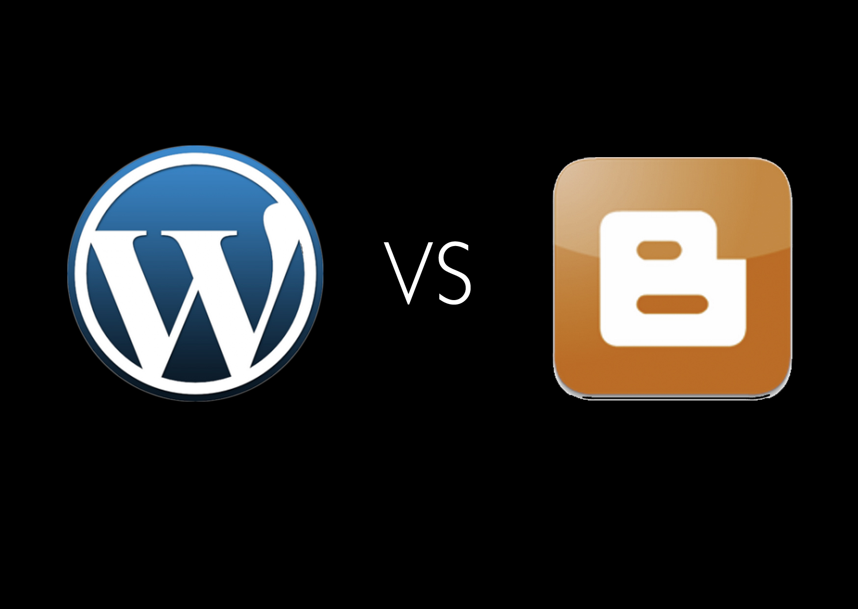 "wordpress vs blogger"